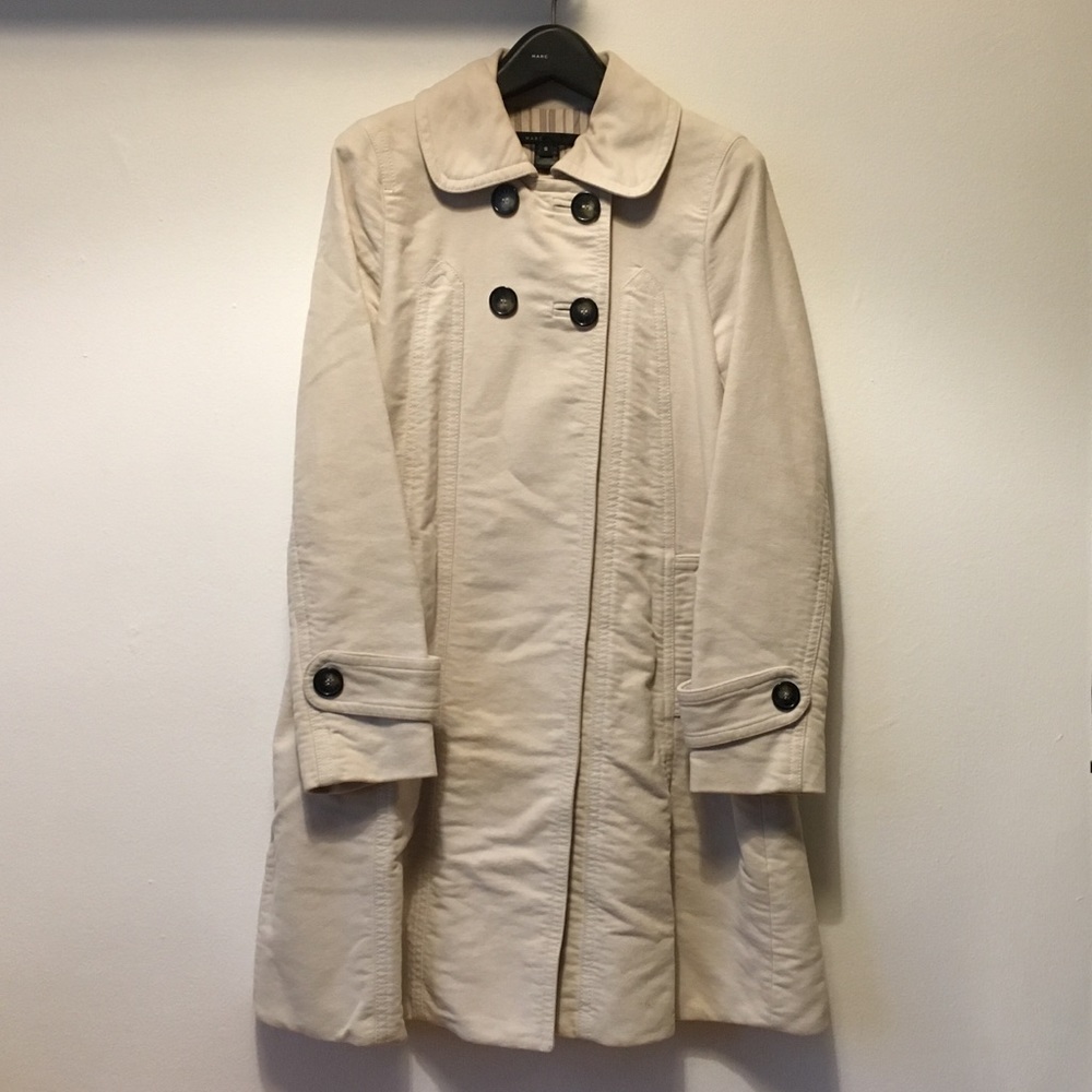 Vintage Marc Jacobs cream coat, small